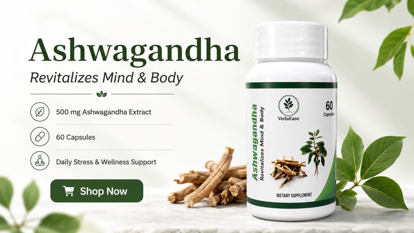 Sarelle Hue Ashwagandha 500mg